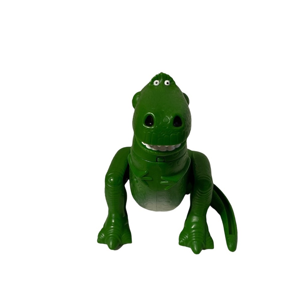 Toy Story 2 Rex Candy Dispenser McDonalds Plastic Toy Dinosaur 1999 Disney Pixar